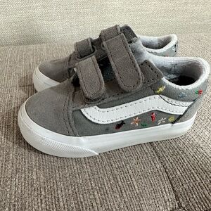 Toddler Vans grey size: 5